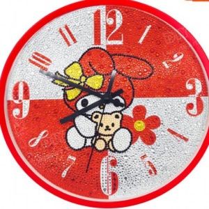 My Melody Crystal Diamond Painting Wall Clock